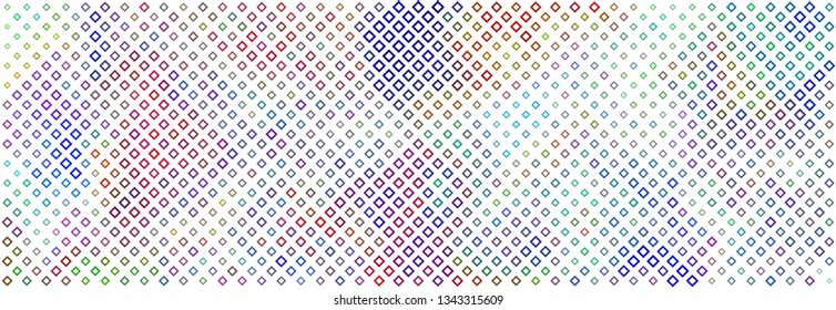 Technology halftone colorful geometric texture background. Spotted vector abstract overlay. Futuristic pattern for web design, advertisment banners, comic books, manga, posters, pakaging. 