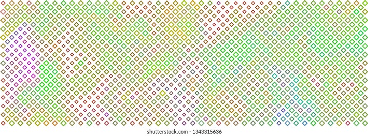 Technology halftone colorful geometric texture background. Spotted vector abstract overlay. Futuristic pattern for web design, advertisment banners, comic books, manga, posters, pakaging.