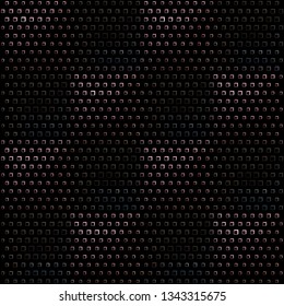 Technology halftone colorful geometric texture background. Spotted vector abstract overlay. Futuristic pattern for web design, advertisment banners, comic books, manga, posters, pakaging. 