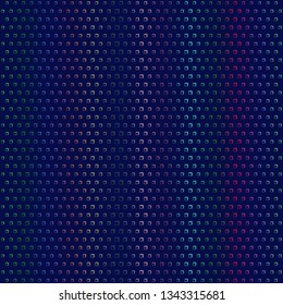 Technology halftone colorful geometric texture background. Spotted vector abstract overlay. Futuristic pattern for web design, advertisment banners, comic books, manga, posters, pakaging. 