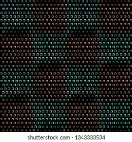 Technology halftone colorful geometric texture background. Spotted vector abstract overlay. Futuristic pattern for web design, advertisment banners, comic books, manga, posters, pakaging. 