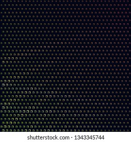 Technology halftone colorful geometric texture background. Spotted vector abstract overlay. Futuristic pattern for web design, advertisment banners, comic books, manga, posters, pakaging. 