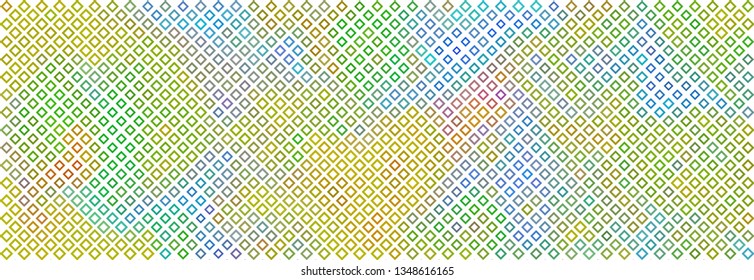 Technology halftone colorful geometric texture background. Spotted vector abstract overlay. Futuristic pattern for web design, advertisment banners, comic books, manga, posters, pakaging.