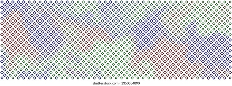 Technology halftone colorful geometric texture background. Spotted vector abstract overlay. Futuristic pattern for web design, advertisment banners, comic books, manga, posters, pakaging. 