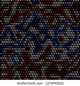 Technology halftone colorful geometric texture background. Spotted vector abstract overlay. Futuristic pattern for web design, advertisment banners, comic books, manga, posters, pakaging. 