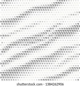 Technology halftone colorful geometric texture background. Spotted vector abstract overlay. Futuristic pattern for web design, advertisment banners, comic books, manga, posters, pakaging. 