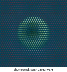 Technology halftone colorful geometric texture background. Spotted vector abstract overlay. Futuristic pattern for web design, advertisment banners, comic books, manga, posters, pakaging. 