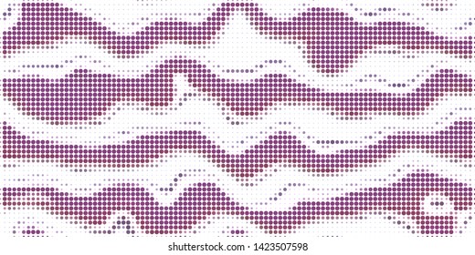 Technology halftone colorful geometric texture background. Spotted vector abstract overlay. Futuristic pattern for web design, advertisment banners, comic books, manga, posters, pakaging. 