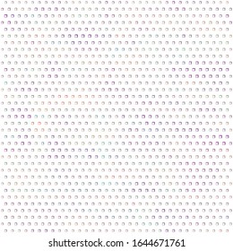 Technology halftone colorful geometric texture background. Spotted vector abstract overlay. Futuristic pattern for web design, advertisement banners, comic books, posters, packaging. 