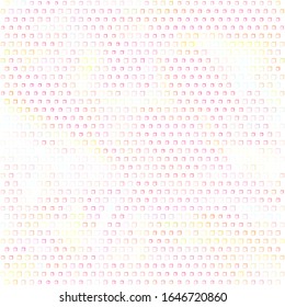 Technology halftone colorful geometric texture background. Spotted vector abstract overlay. Futuristic pattern for web design, advertisement banners, comic books, posters, packaging. 