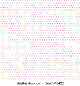Technology halftone colorful geometric texture background. Spotted vector abstract overlay. Futuristic pattern for web design, advertisement banners, comic books, posters, packaging. 