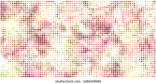 Technology halftone geometric texture. Minimalists background. Spotted vector abstract overlay. Grange dotted pattern for web design, advertisement banners, comic books, posters, packaging. 