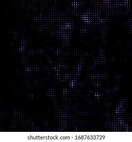 Technik halbmonographische Textur. Minimalistischer Hintergrund. Abstraktes Überlagern der Vektorillustration in Spotted. Grange gepunktete Muster für Webdesign, Werbebanner, Comicbücher, Plakate, Verpackungen. 