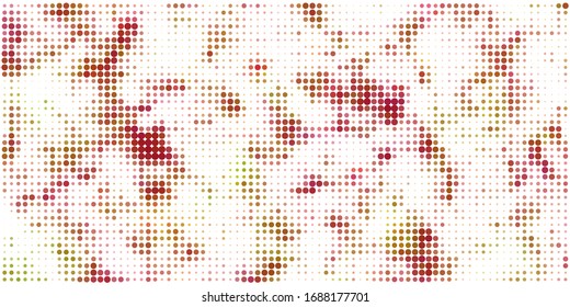 Technology halftone geometric texture. Minimalists background. Spotted vector abstract overlay. Grange dotted pattern for web design, advertisement banners, comic books, posters, packaging. 