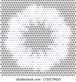 Tecnología de textura geométrica de medio tono. Fondo minimalista. Superposición abstracta vectorial vista. Patrón futurista para el diseño web, banners publicitarios, historietas, carteles, empaque. 