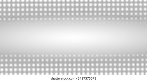 Technology Halftone Pattern Abstract Background. Perspective Wallpaper. Banner. Vector