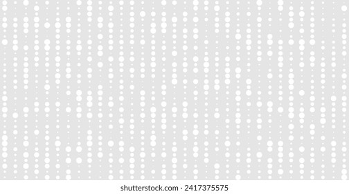Technology Halftone Pattern Abstract Background. Perspective Wallpaper. Banner. Vector