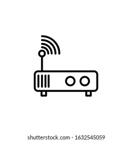 Technology and hardware icon vector illustration logo template for many purpose. Isolated on white background.
