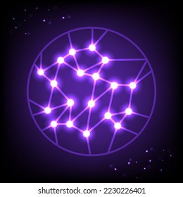 Technology hitech background vector illustrator.