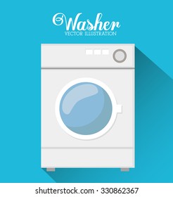 Technology home appliances design, vector illustration graphic.