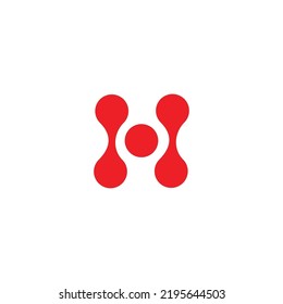 technology HQO initials logo icon illustration