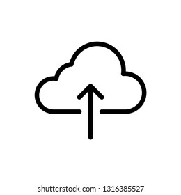 Technology icon : cloud