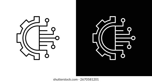 Coleção de ícones da tecnologia. Web design, aplicativos.