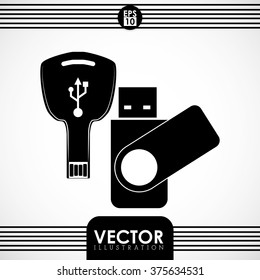 Technology icon design 