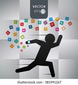 Technology icon design