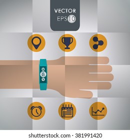 Technology icon design 