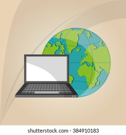 Technology icon design 