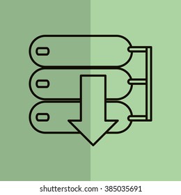 technology icon design 