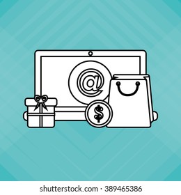 Technology icon design 