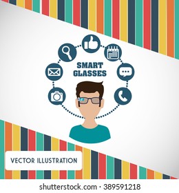 Technology icon design 
