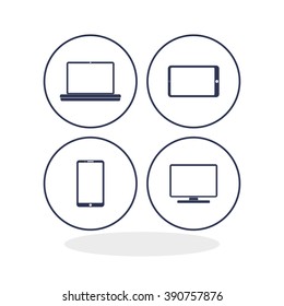 Technology icon design