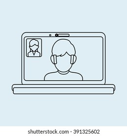 Technology icon design