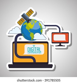 Technology icon design