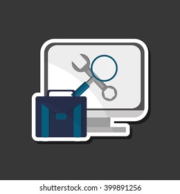 Technology icon design