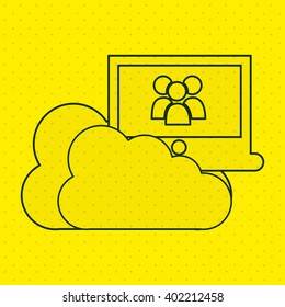 technology icon design 