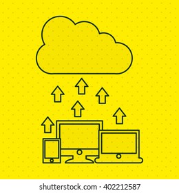technology icon design 