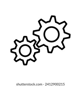 technology icon design illustration in trendy style