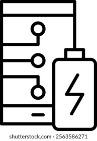 Technology Icon Element For Design