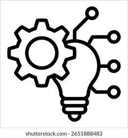 Technology Icon Element For Design