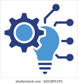 Technology Icon Element For Design