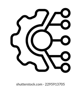 Technology icon. flat style Stock vector