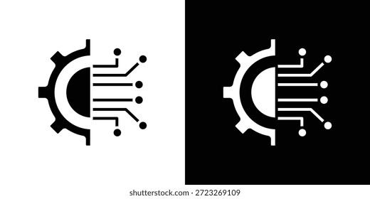 Technologie-Symbol Grafik doodle Designs Sammlung