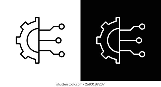 Technology icon Illustration. Vector Graphic. EPS 10