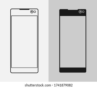 Technology icon images line art vector eps 10. Symbol of modern technology for business template design. Isolated on white background.