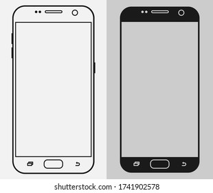 Technology icon images line art vector eps 10. Symbol of modern technology for business template design. Isolated on white background.