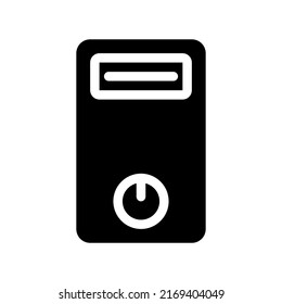 Icono de tecnología aislado en fondo blanco